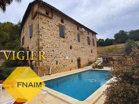 vente maison 10 pièces 288 m² à figeac (46100)  412 700 €