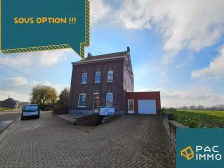 maison 4f ± 320 m² sur 14a27ca  3-5ch  jar  gar 2v  asc.