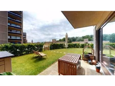 sainte famille-- appartement 2ch +/-107m2 avec jardin & pkg