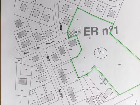vente terrain 2900 m² aux marais (60000)
