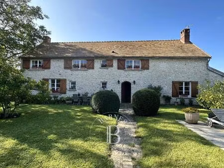 roinvilliers (91) - corps de ferme restaurée avec dépendance - piscine chauffée et terrain