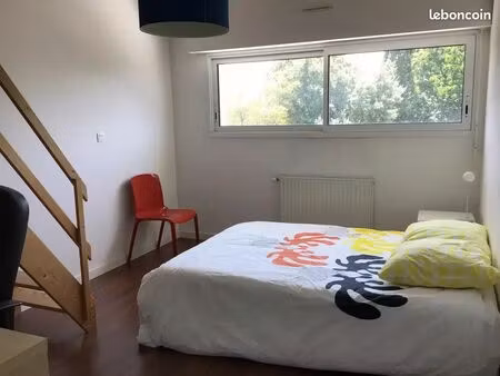 loue chambre chez particulier pour étudiante - 19m²  saint-grégoire (35)