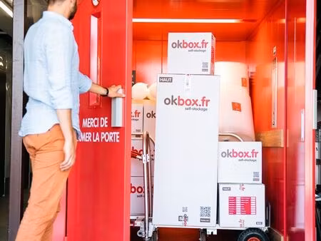 box de stockage- garde-meuble- garage