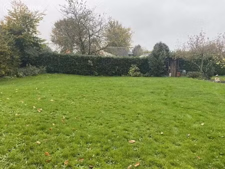 néville centre - 520 m² - terrain prêt à bâtir - proche mer