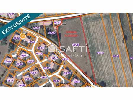 vente terrain 8150 m² à neuvy-sur-loire (58450)  39 000 €