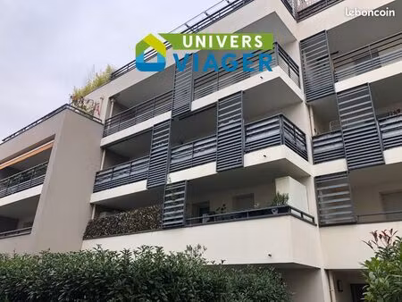 appartement en viager 3 pièces 58 m²