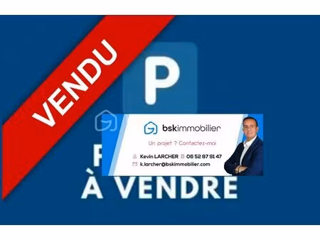 parking de 13 m² à palavas-les-flots