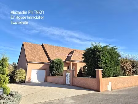 maison t5 - 110m2 - double terrasse - garage - terrain clos paysagé 901m2 -