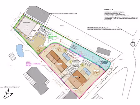 vente terrain 270 m² à marseille 13ème (13013)  249 000 €