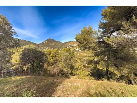 vente terrain à batir 1222 m² à falicon (06950)  290 000 €