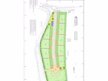 terrain constructible viabilisé à vendre