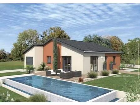 terrain avec maison neuve à vendre