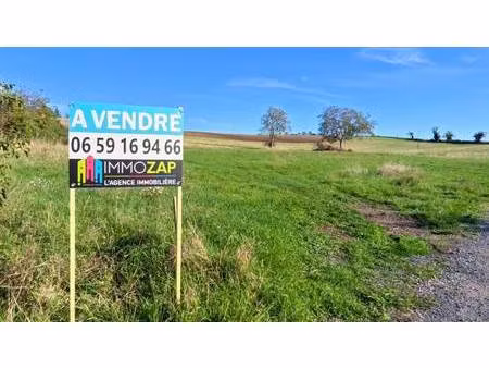 terrain constructible viabilisé à vendre