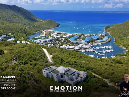 vente terrain 2252 m² à saint-martin (97150)  675 600 €