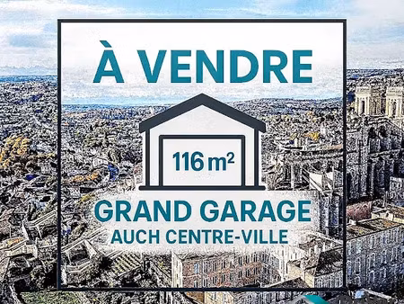 vente parking 116 m² à auch (32000)  126 000 €
