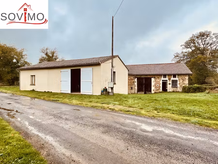 ensemble immobilier: ancienne maison de campagne a renover+