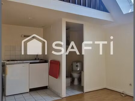 studio mezzanine kitchenette