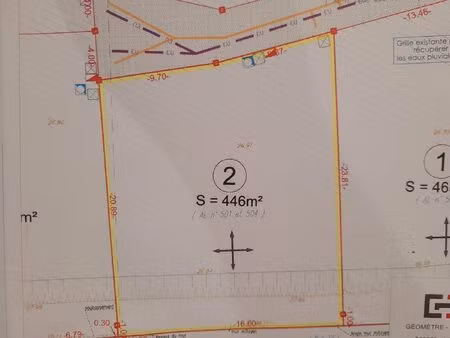 terrain viabilisé dans une résidence privée et sécurisée à