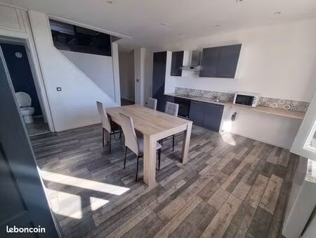 appartement t3 meublé - 65m² - centre