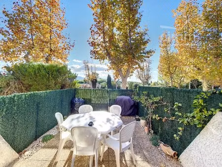 achat - saint cyprien plage - villa traversante - 4 pieces - 2 faces - 1 etage - residence