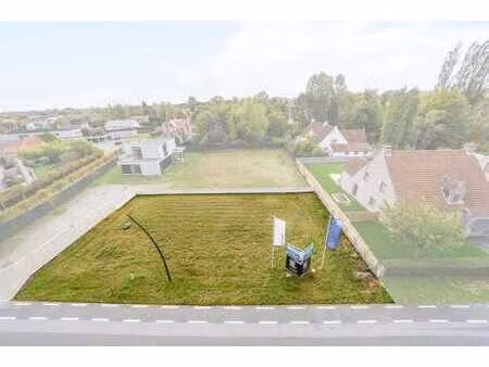 zuidgerichte bouwgrond aan de kust | sint-idesbald | 6% btw