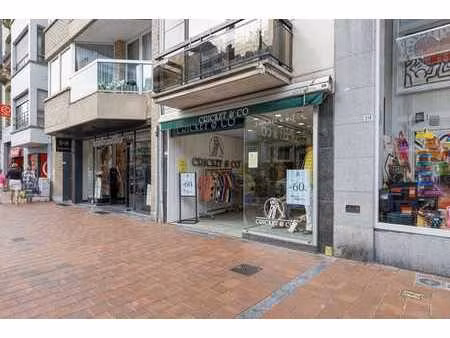propriété commerciale (113 m²) dans la lippenslaan à knokke