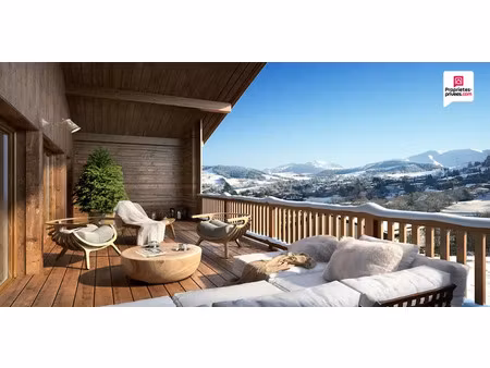 megeve 74120 - gamme emotion  appartement 3 pièces  au pied des pistes