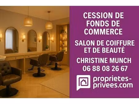 pontoise - salon de coiffure et de beaute - emplacement n°1