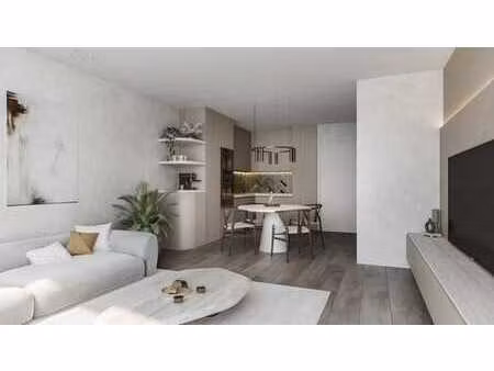 appartement neuf d'une chambre avec plusieurs terrasses.