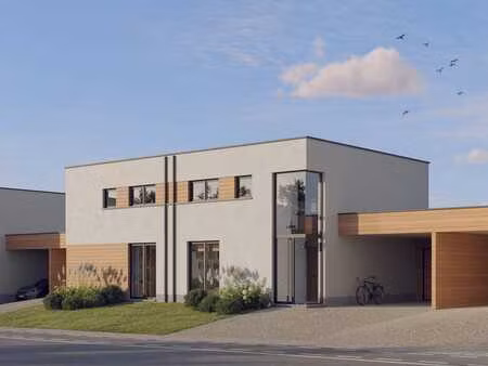 maison neuve moderne avec 3 chambres  jardin et abri voiture