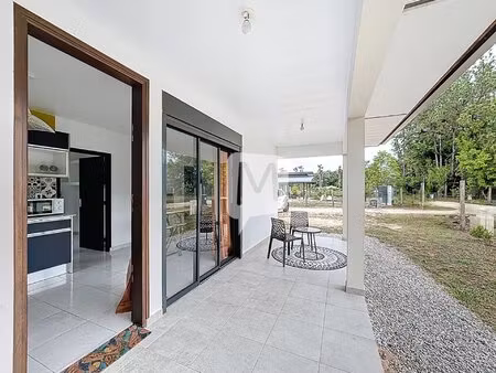 dpt guyane  à louer macouria - carapa maison t2 d'environ 30 8 m2