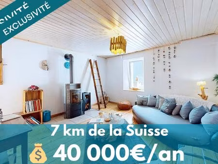 40 000€/an à 7 km de la suisse !