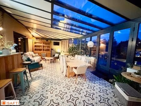 maison semi individuelle de charme rénovée – 187 m² – rouvignies 4 chambres+ stationnement