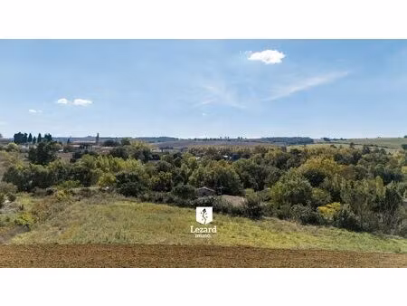 terrain à bâtir avec vue imprenable