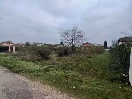 vente terrain 660 m² saint-maurice-de-gourdans (01800)