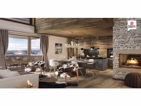 megeve 74120 - appartement 3 pièces  au pied des pistes