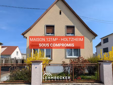 maison 121 m² habitables sur terrain de 7 15 ares - holtzheim