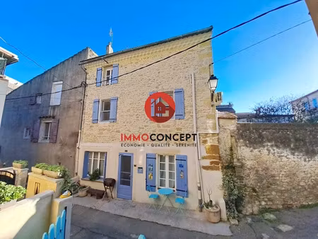 vente maison 4 pièces 80 m² à roquemaure (30150)  169 000 €