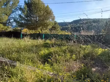 vente terrain 500 m2 à peypin