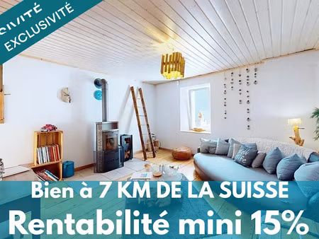 vente maison 5 pièces 116 m² à novel (74500)  235 000 €