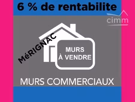 à vendre – murs commerciaux – investissement locatif