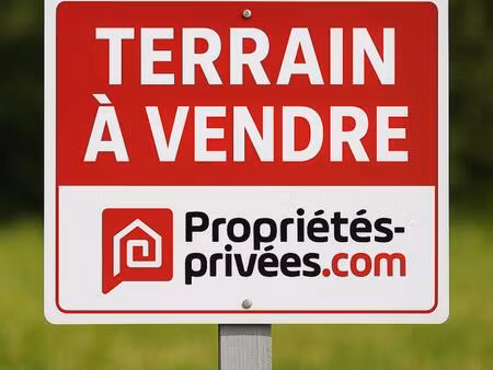 terrain constructible non viabilisé - 1202m²
