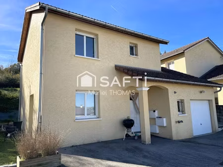 vente maison 4 pièces 82 m² à nivolas-vermelle (38300)  269 000 €