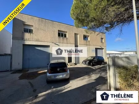 vente local commercial 465m2 saint-georges-d'orques 34680 - 480000 € - surface privée