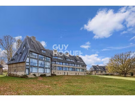 tourgeville - superbe duplex avec vue mer et charme authentique