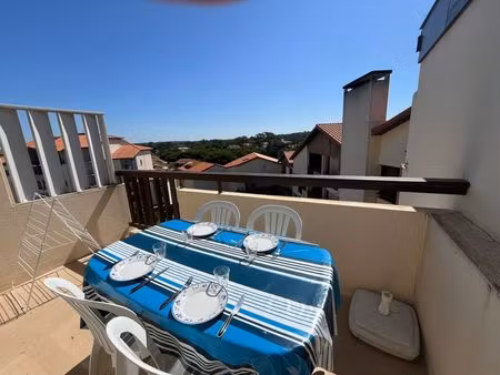 vente appartement 1 pièces 27m2 capbreton 40130 - 189000 € - surface privée