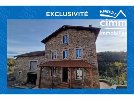 maison en pierre sur 1.5ha de terrain attenant