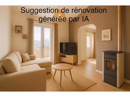 vente maison 6 pièces 103 m² à châteauneuf-villevieille (06390)  415 000 €