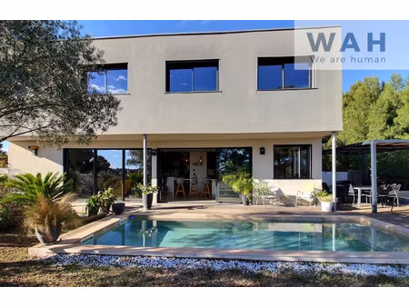 villa contemporaine 7 pièces - garage - piscine -