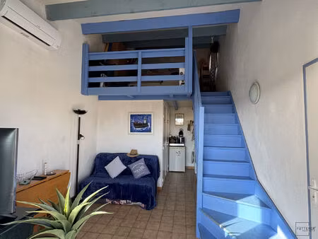 vente appartement 2 pièces 27 m² gruissan (11430)